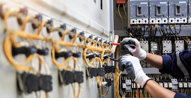 Professional Electrician technician working in Lawnton, PA